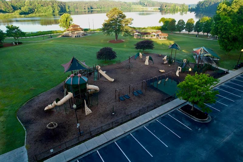 Acworth Beach at Cauble Park in Acworth, Georgia