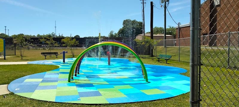 Andrew Belle Splashpad in Dothan, Alabama