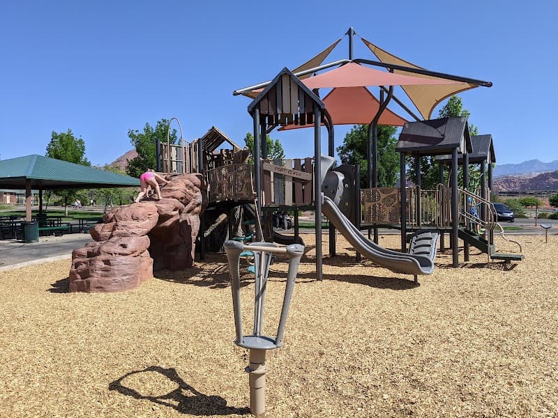 Archie H. Gubler Park Splash Pad in Santa Clara, Utah
