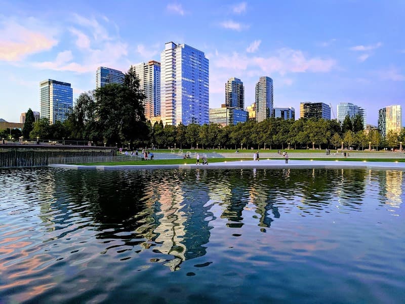 Bellevue Downtown Park splash pad