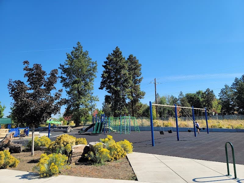 Canal Row Park Water Play Feature in Bend, Oregon