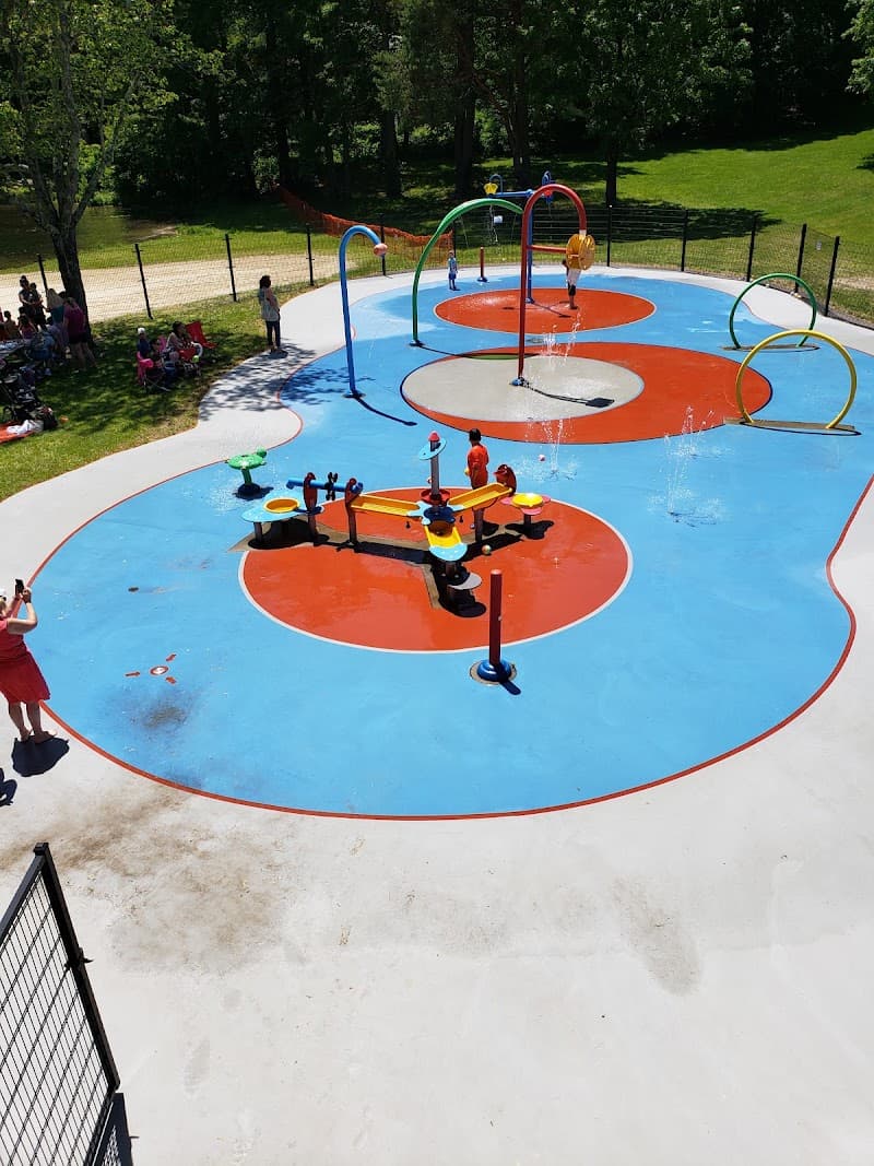 Carbuncle Pond Splash Pad in Oxford, Massachusetts