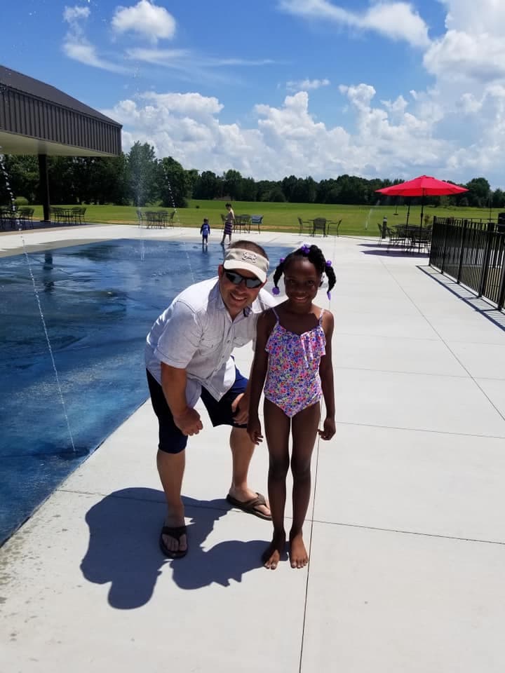 Community Splash Pad & Ice Cream Cafe in Somerville, Tennessee