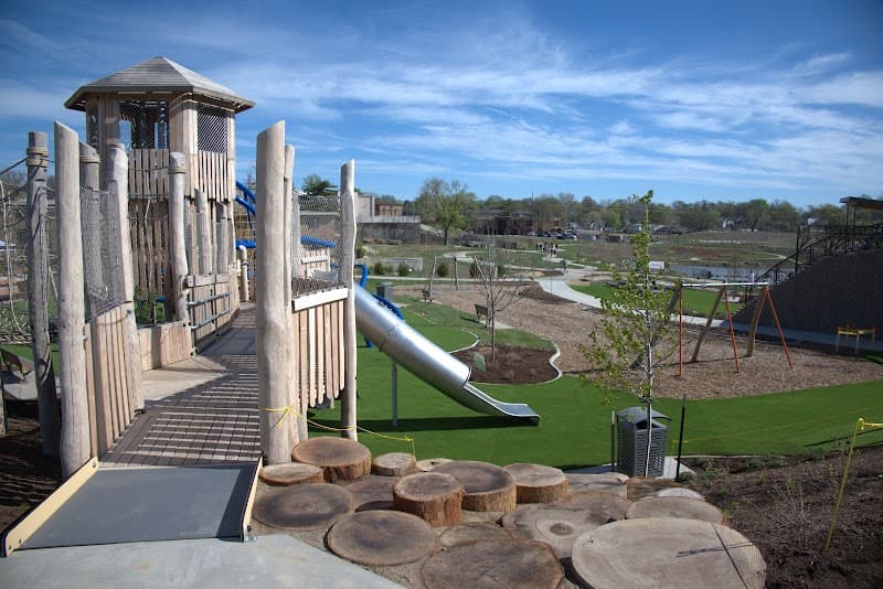 Destination Playground Splash Pad in Brentwood, Missouri