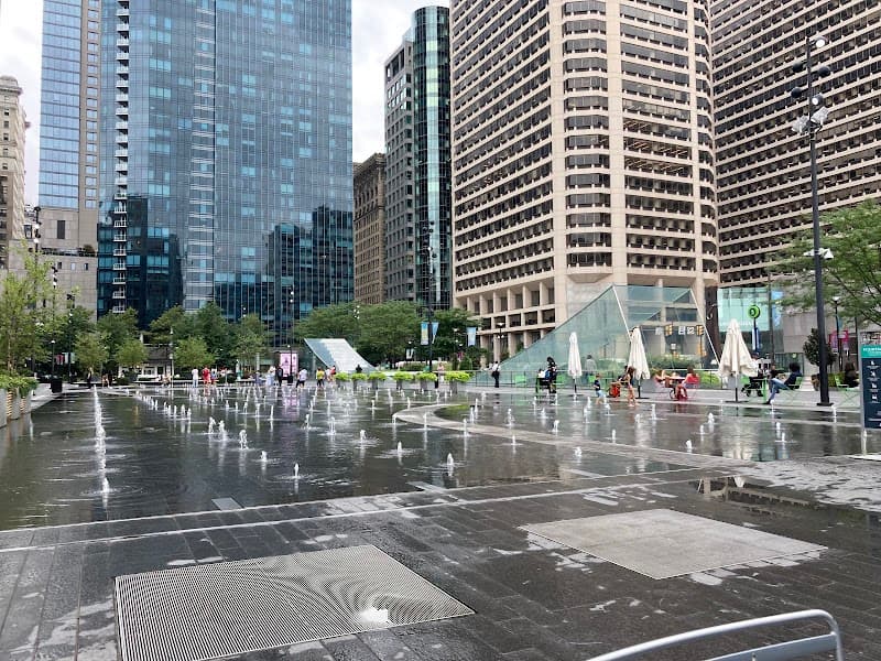 Dilworth Plaza splash pad