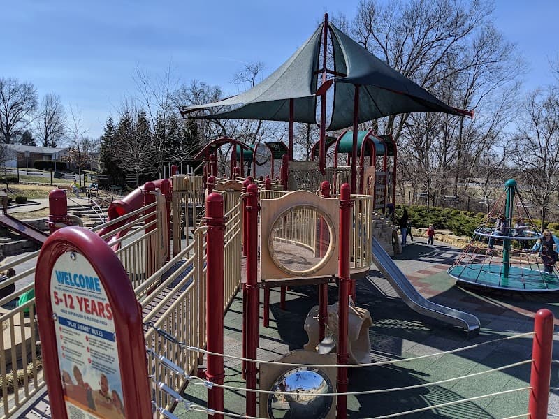 Discovery Playground at Jaycee Park splash pad