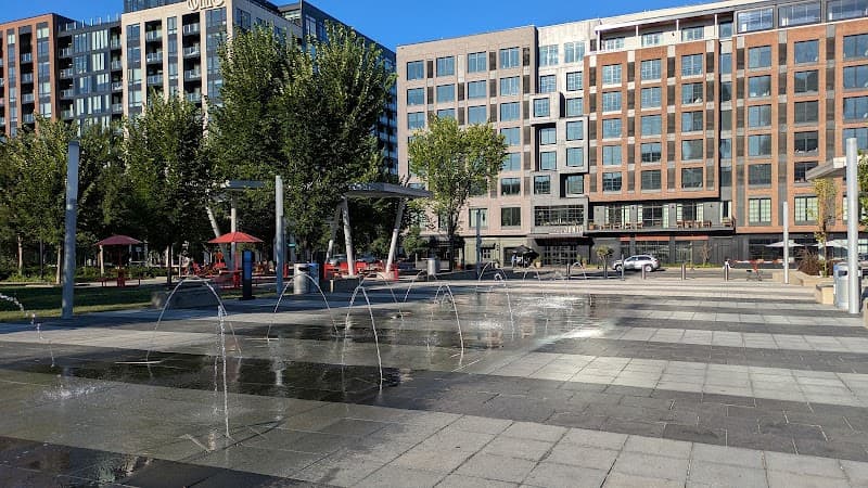 Dorrian Green Interactive Fountain splash pad