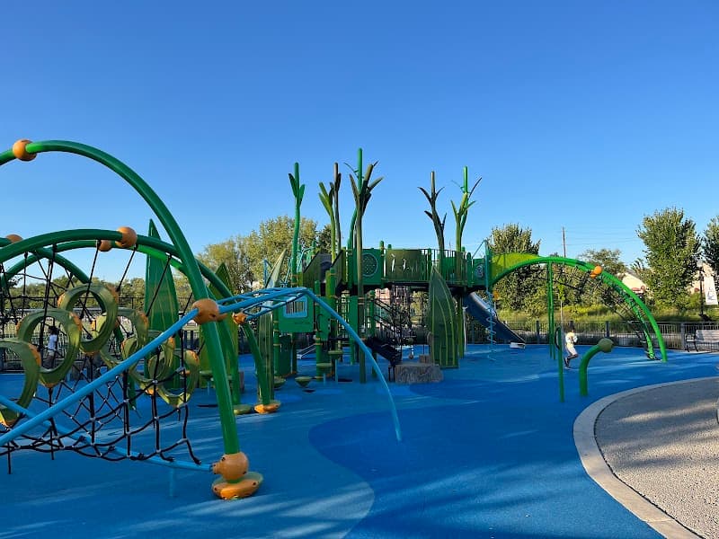 Dundee Island Park Spray Park in Passaic, New Jersey