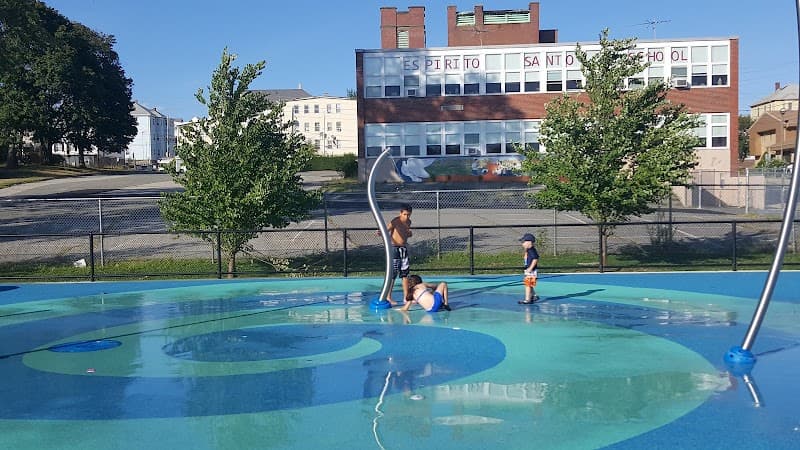 Father Travassos Park Splash Pad in Fall River, Massachusetts