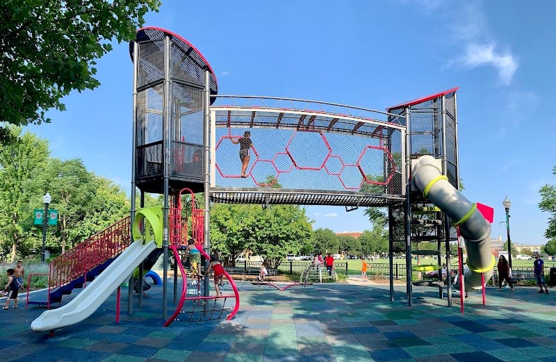 Festival Park Splash Pad in Elgin, Illinois