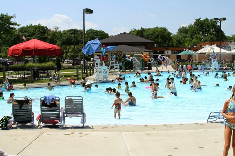 Flick Outdoor Aquatics Center splash pad