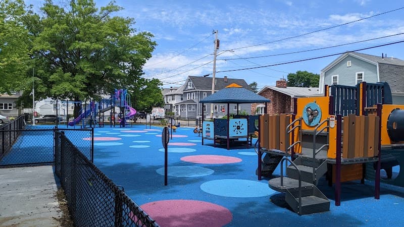 Harris Park Sprayground in Medford, Massachusetts