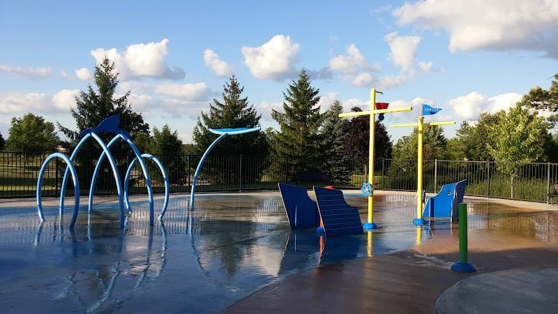 Hickory Park Splash Pad in Jackson, Wisconsin