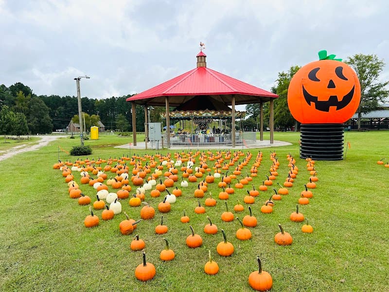 Hill Ridge Farms Splash Pad in Youngsville, North Carolina