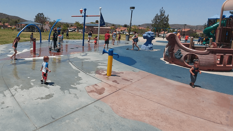 Hilton Head County Park Splash Pad in El Cajon, California