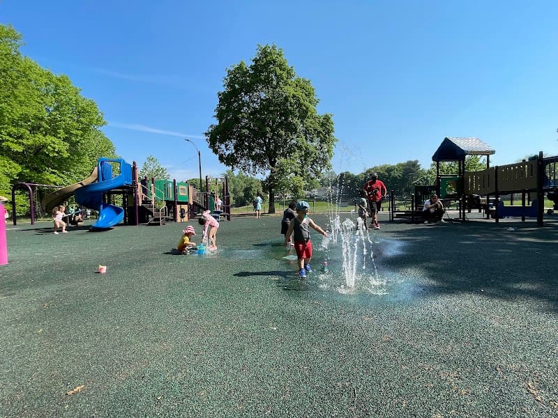 Hynes Playground splash pad