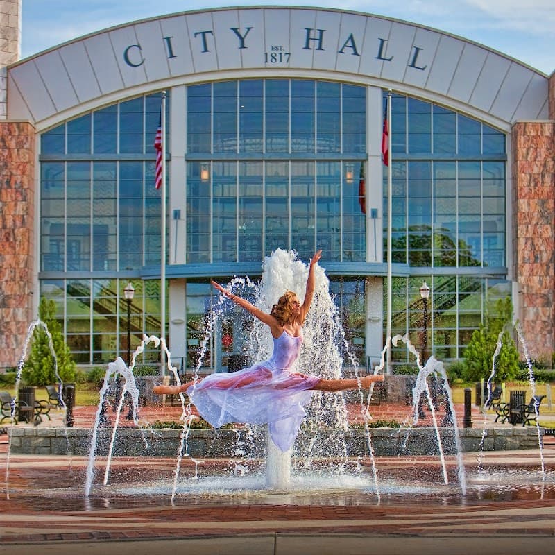 Interactive Fountain at Mall of Georgia in Buford, Georgia