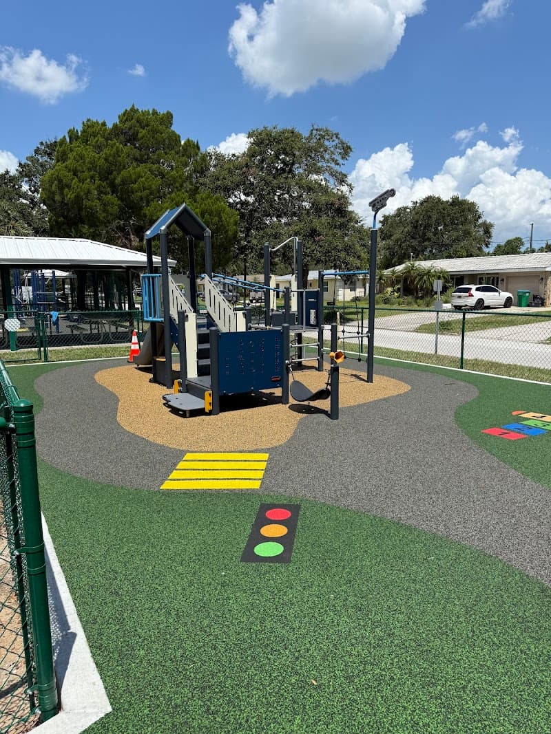 James P. Ernest Park Splash Pad in Kenneth City, Florida