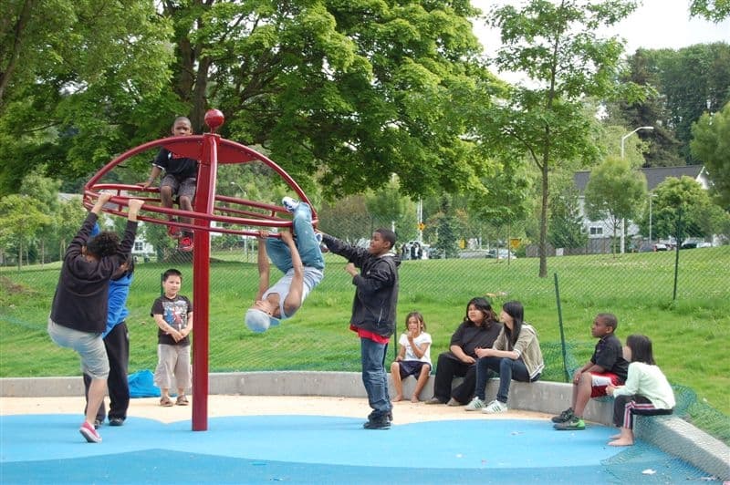 John C. Little Park Spraypark splash pad