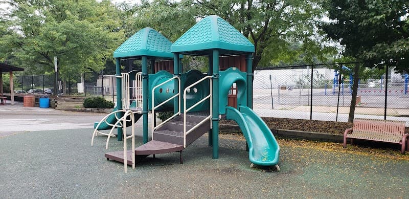 John O. Green Memorial Park Splash Pad in West Chester, Pennsylvania