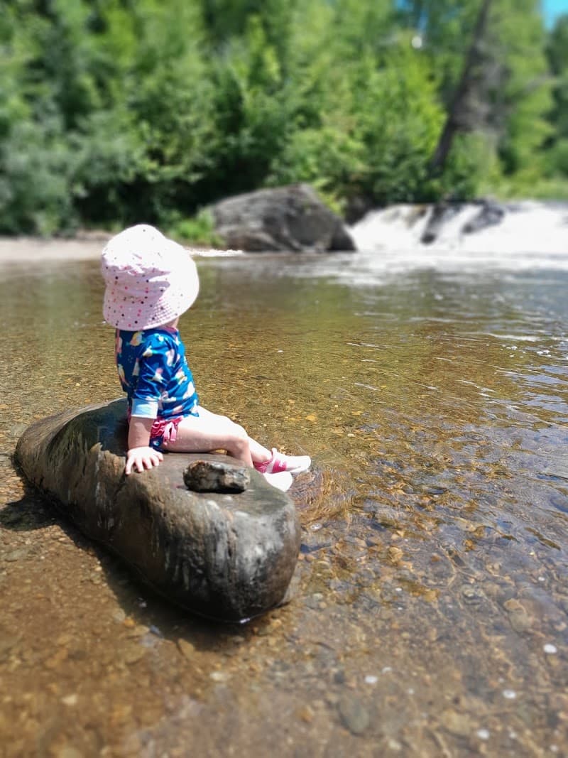 Johnson Swimming Hole in Johnson, Vermont