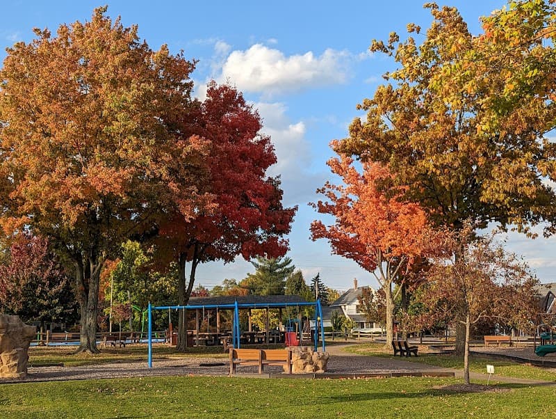 Kiwanis-Moore Park Splash Pad in Aurora, Ohio