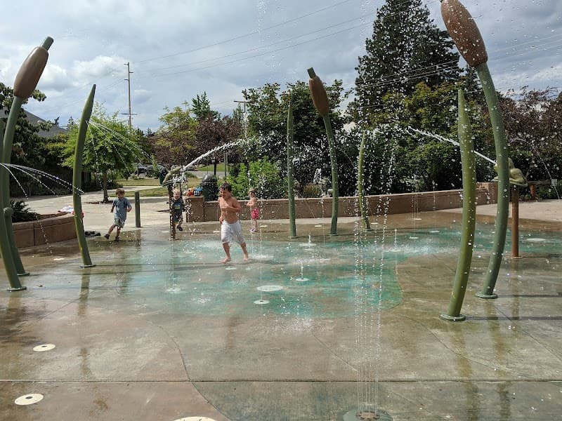 Kiwanis Park Spray Park in Mount Vernon, Washington