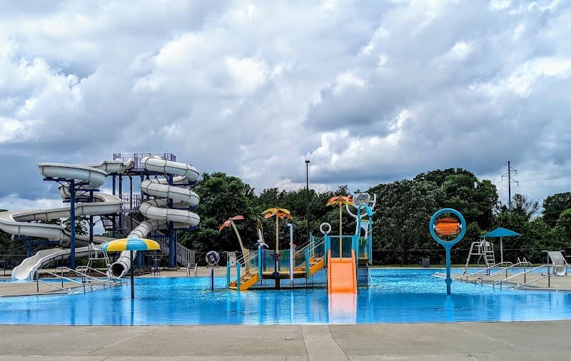 Large Deck Splash Pad in Nicholasville, Kentucky