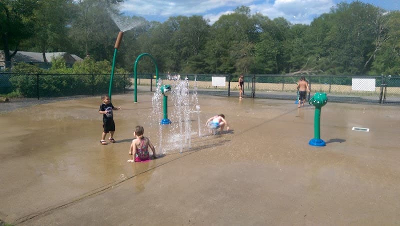 Lauter Park Splash Pad in Willimantic, Connecticut