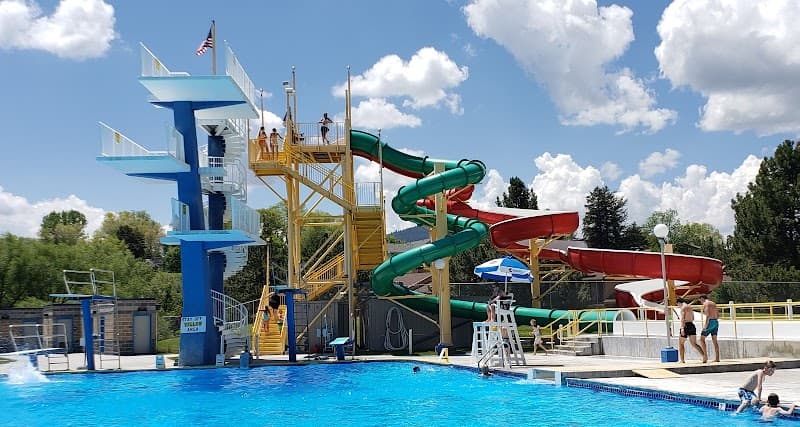 Lava Hot Springs Olympic Swimming Complex in Lava Hot Springs, Idaho