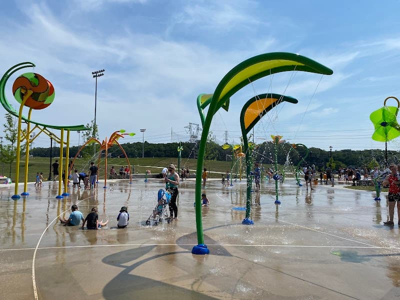 Loudoun Station Splash Pad in Ashburn, Virginia