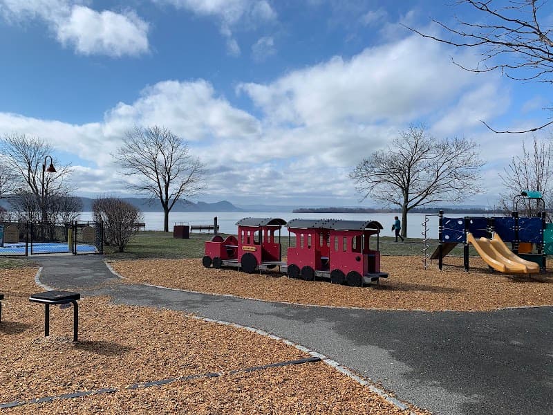 Louis Engel Waterfront Park Splash Pad in Ossining, New York