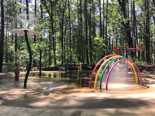 Manning State Forest Water Park in Billerica, Massachusetts