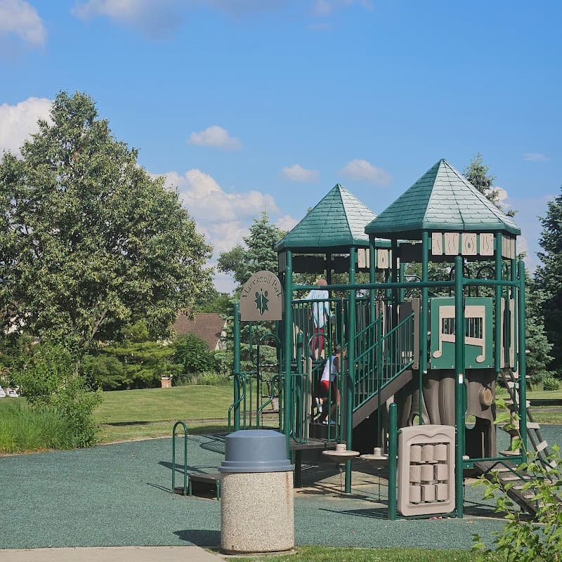 Maryknoll Park Splash Park in Glen Ellyn, Illinois