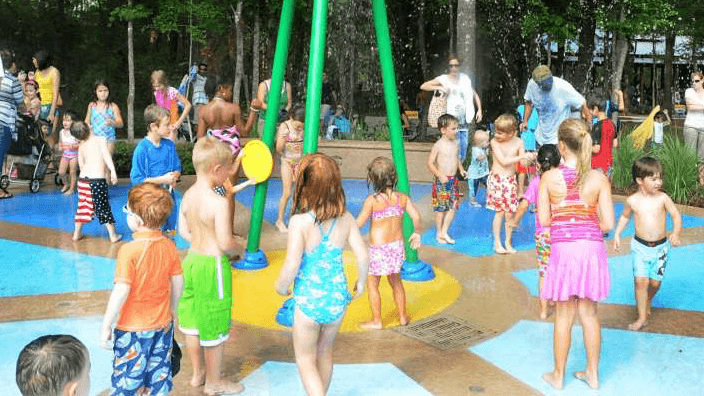 May Valley Park Sprayground splash pad