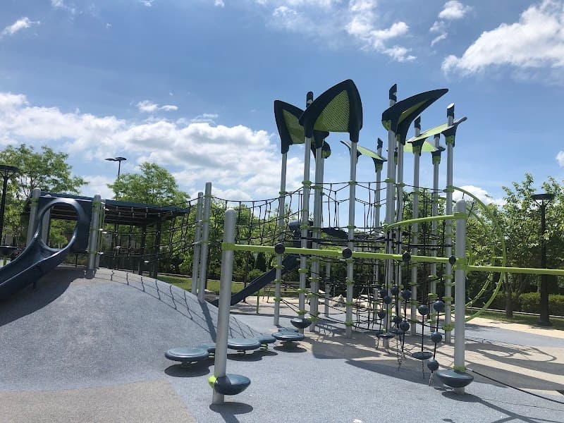 Mayor Peter Villano Park Splash Pad in Hamden, Connecticut