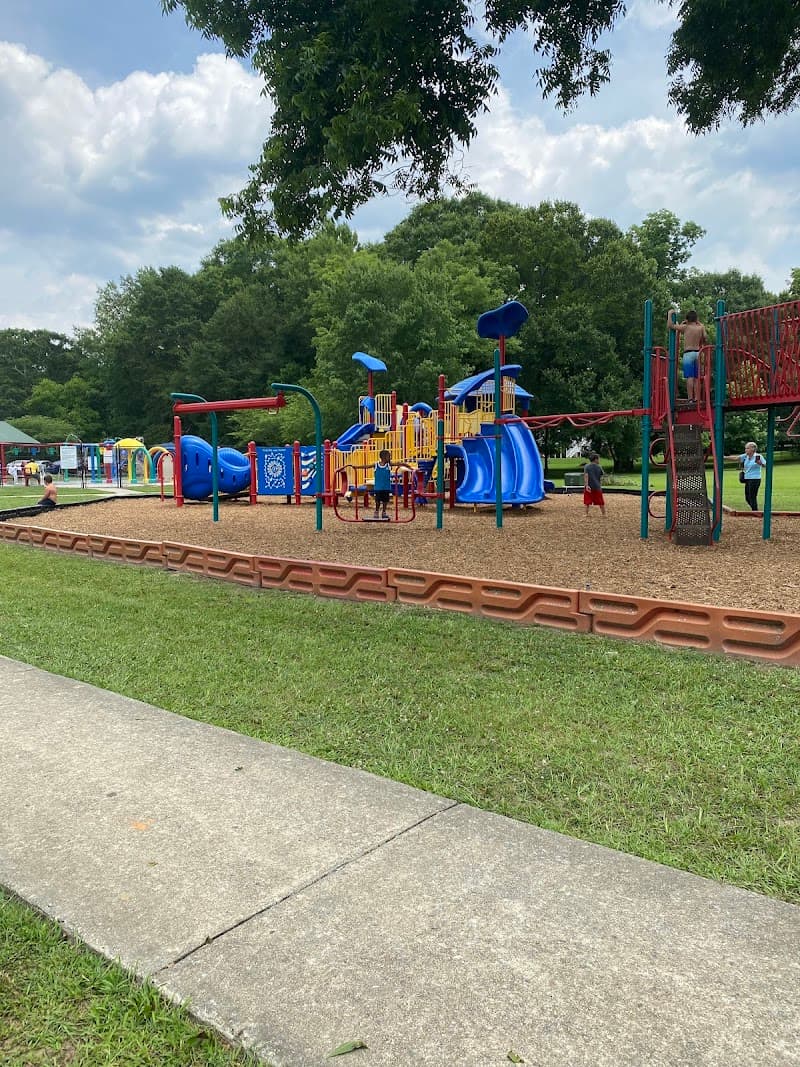 McBrayer Park Splash Pad in Hampton, Georgia