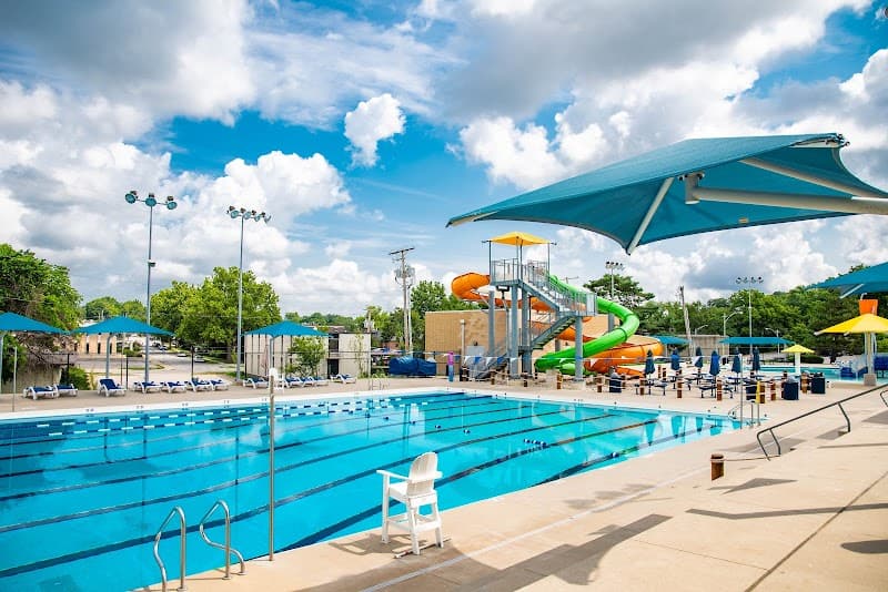 Mission Family Aquatic Center Splash Pad in Mission, Missouri