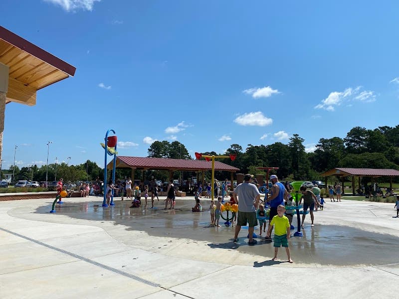 Municipal Park Splash Pad in Clayton, North Carolina