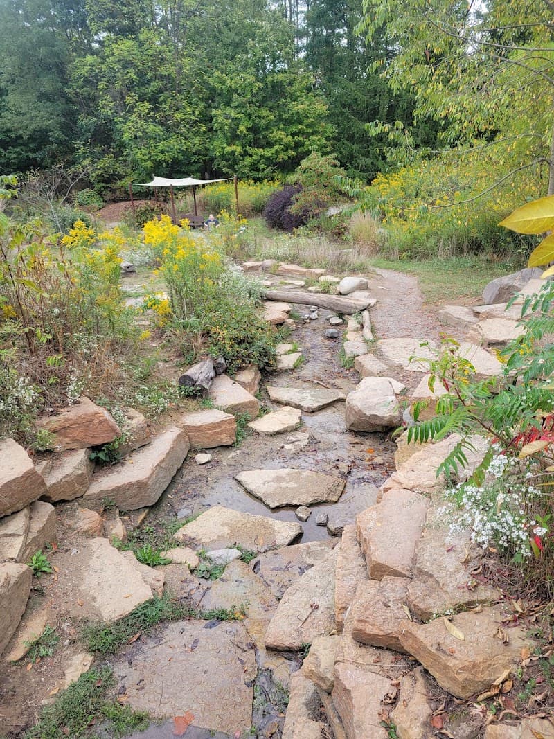 Nature PlayScape at Cincinnati Nature Center splash pad