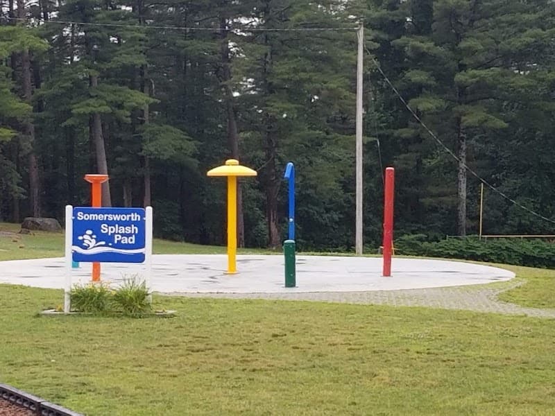 Noble Pines Park Splash Pad in Somersworth, New Hampshire