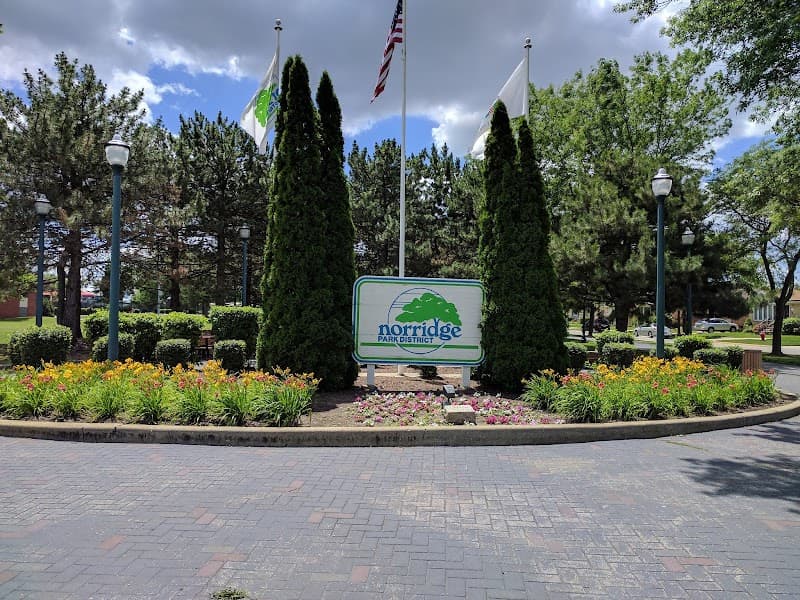 Norridge Park District Pool Splash Pad in Norridge, Illinois