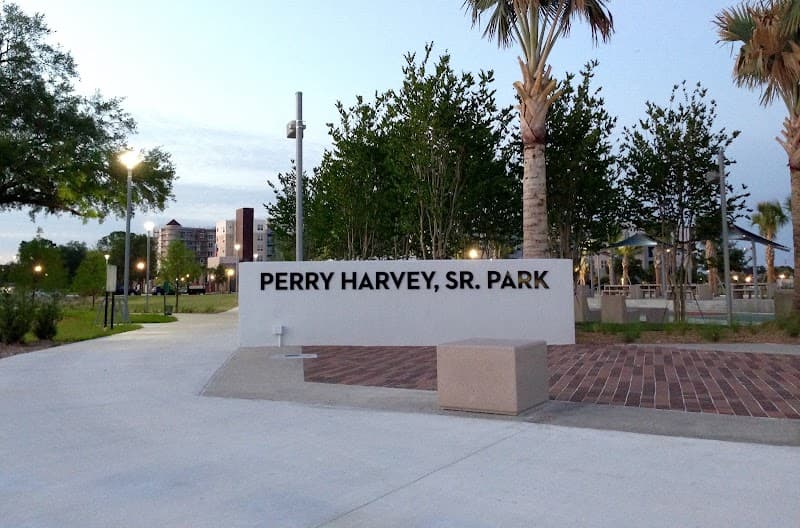 Perry Harvey, Sr. Park splash pad
