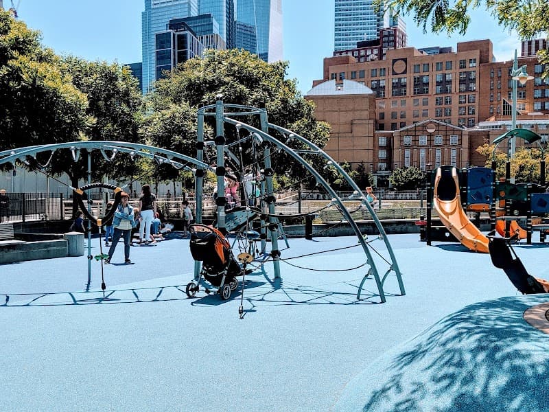 Pier 25 Playground in Manhattan, New York