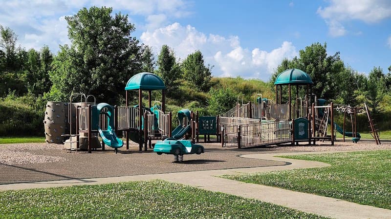 Plain Township Veterans Park Splashpad splash pad