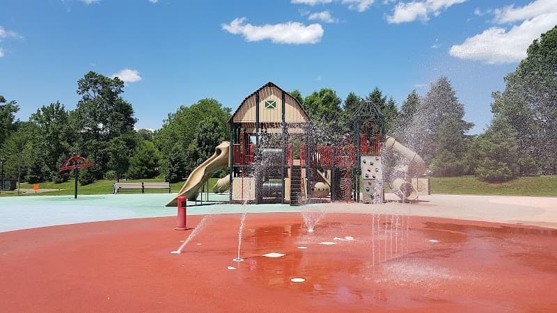 Ponderosa Park Splash Pad in Scotch Plains, New Jersey