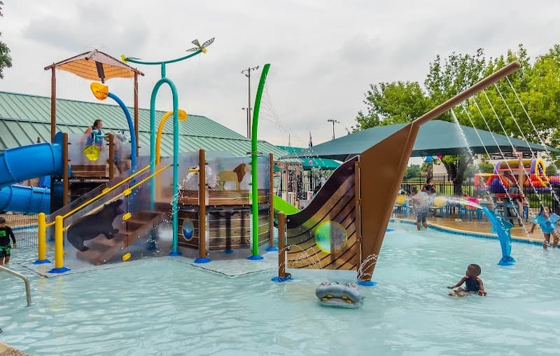 Quillian Center Noah's Ark Water Play Park splash pad