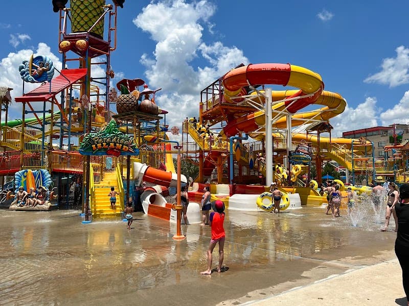 Rigby's Water World splash pad