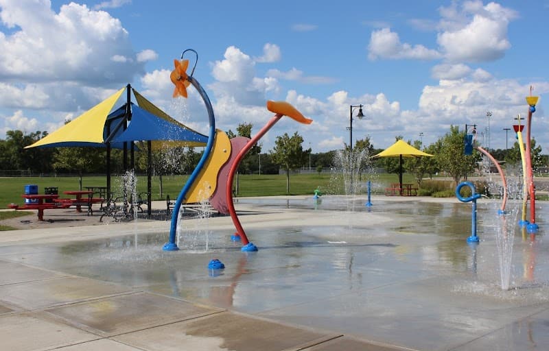 River's Edge Splash Pad in Waite Park, Minnesota