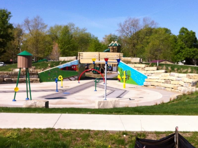 Santa Fe Park Splash Pad in Chillicothe, Illinois